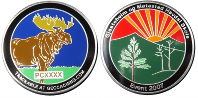 The Moose Forest Geocoin